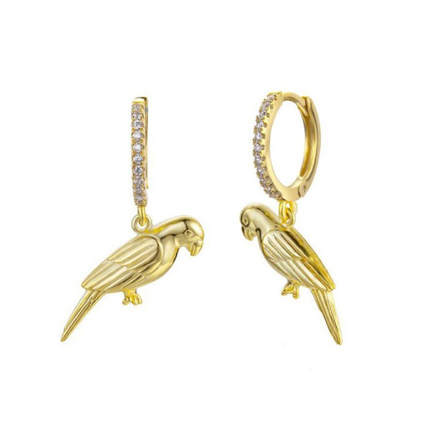 Ring & - Dots PAPAGEI - Lines Ear GOLD